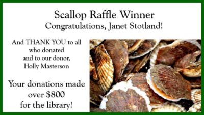 Scallop Raffle Winner 2021