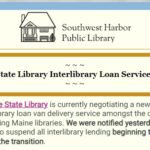 Interlibrary Loan Service Interruption