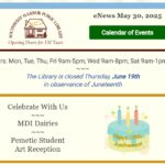 eNews 5/30/25